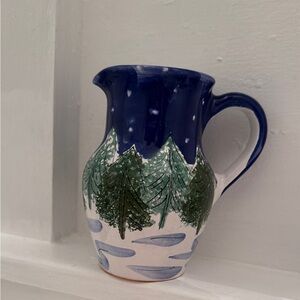 Handcrafted Mesa International handcrafted signed Ceramic pitcher